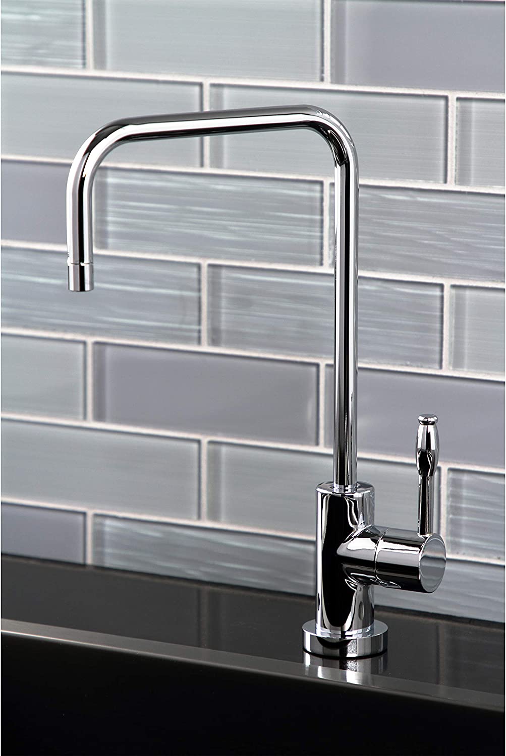 Kingston Brass KS6191NKL Nustudio Water Filtration Faucet, Polished Chrome