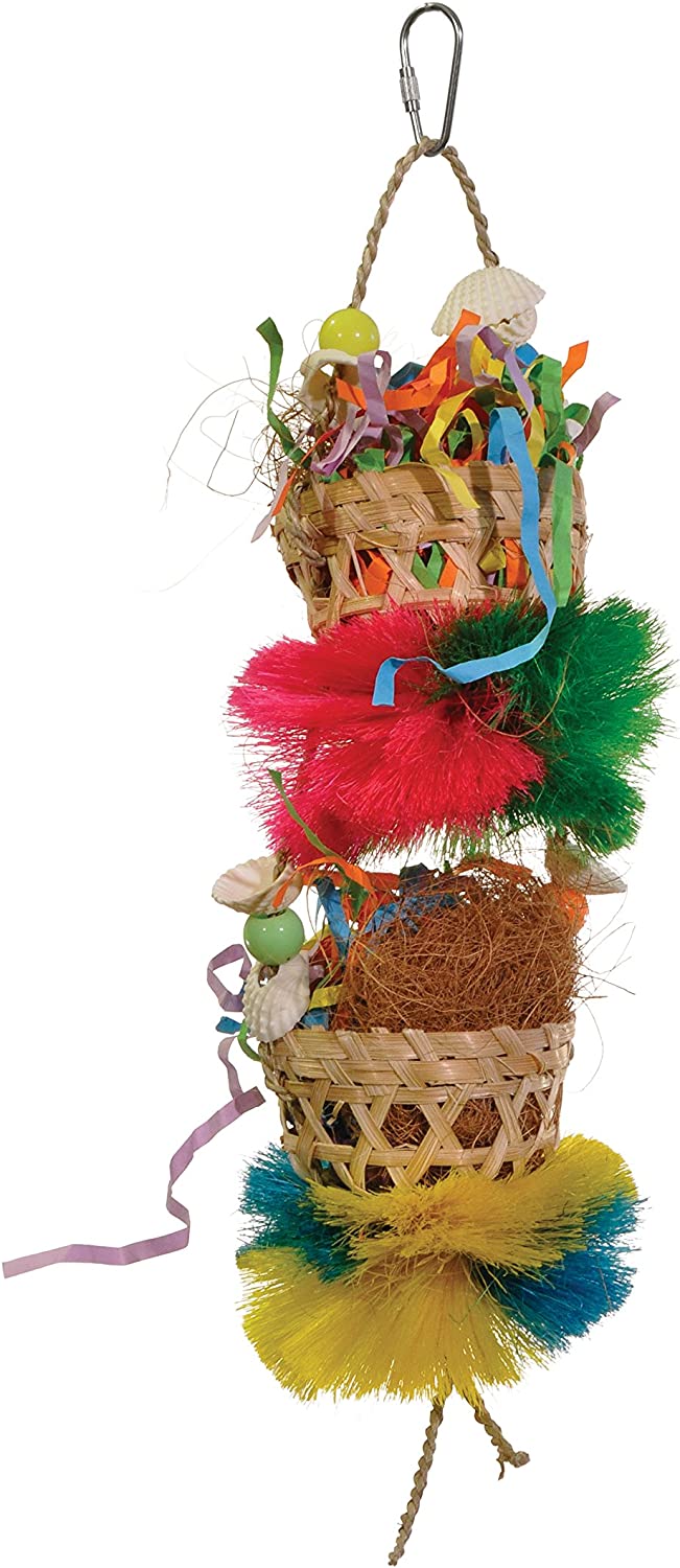 Prevue Pet Products 62512 Tropical Teasers Sky Rider Bird Toy, Multicolor, 12 x 3.5