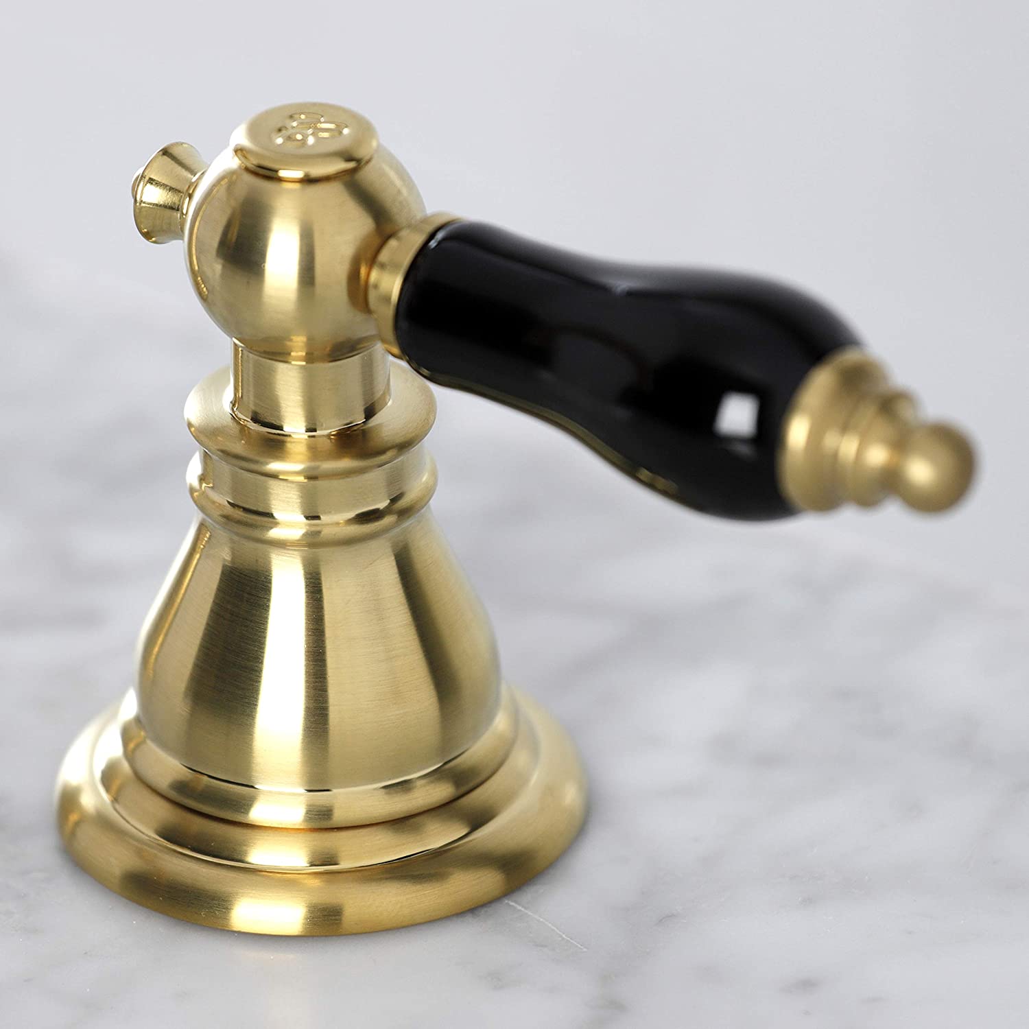 Kingston Brass FSC1973AKL Duchess Widespread Bathroom Faucet, Brushed Brass