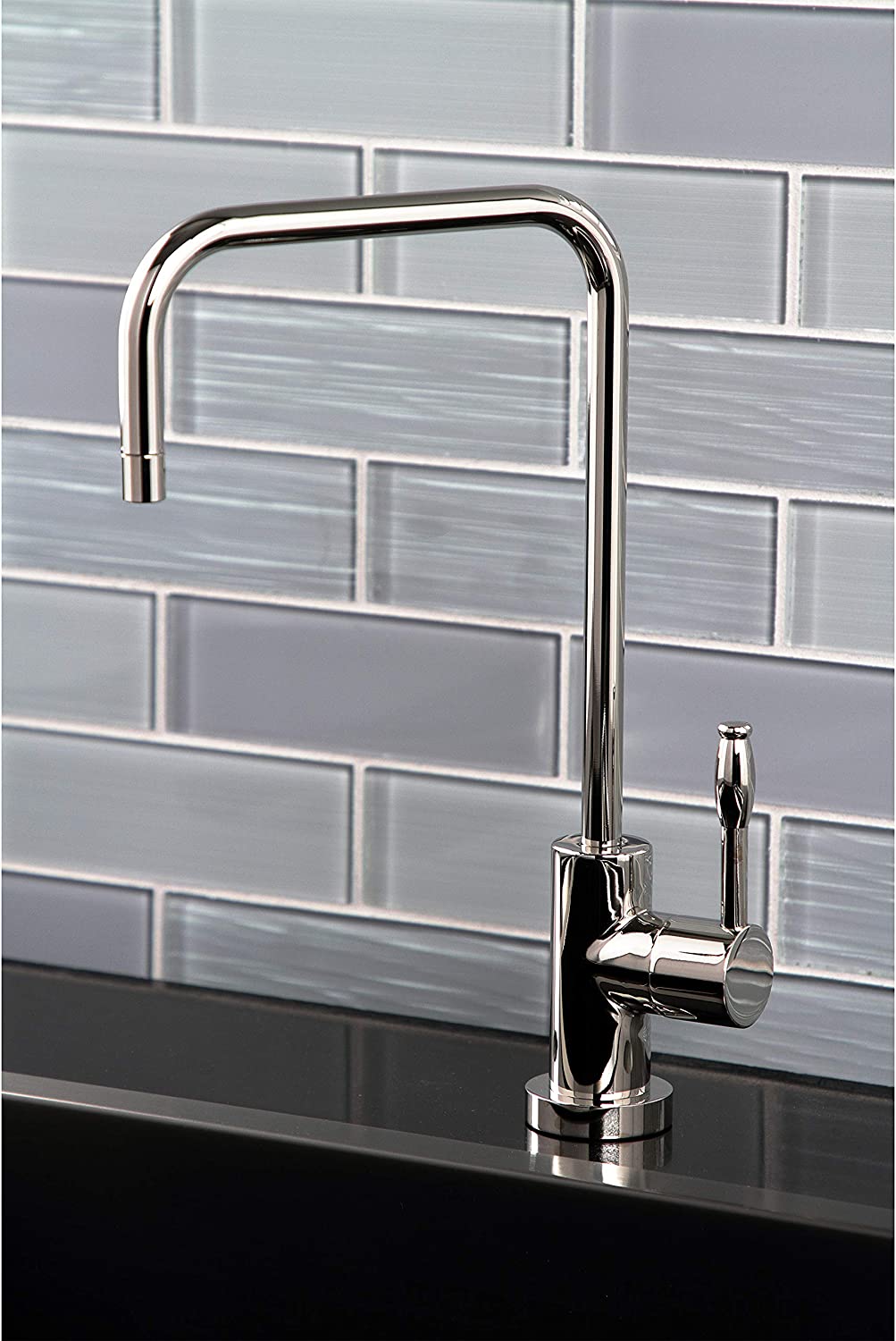 Kingston Brass KS6196NKL Nustudio Water Filtration Faucet, Polished Nickel