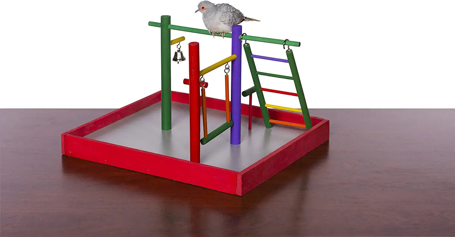Prevue Pet Parakeet Park Tabletop Playpen