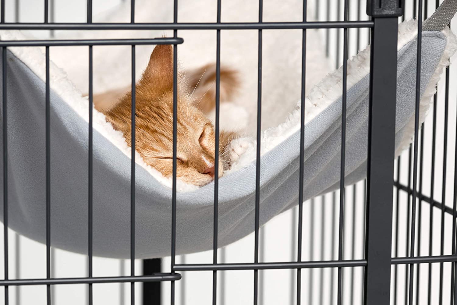 Prevue Pet Products Replacement Hammock for 7500 & 7501 cat Cages, Grey