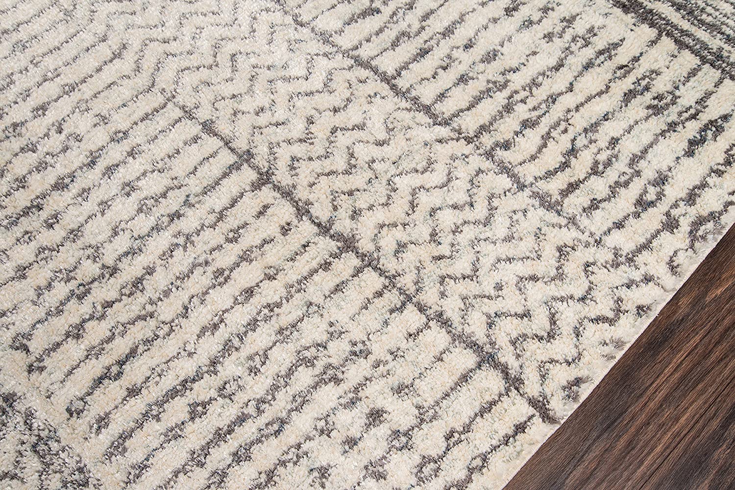 Momeni Rugs Lima Collection Contemporary Area Rug, 2&#39;0&#34; x 3&#39;0&#34;, Ivory