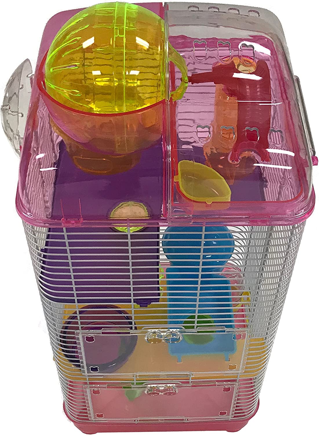 3 Level Clear Plastic Mice Cage