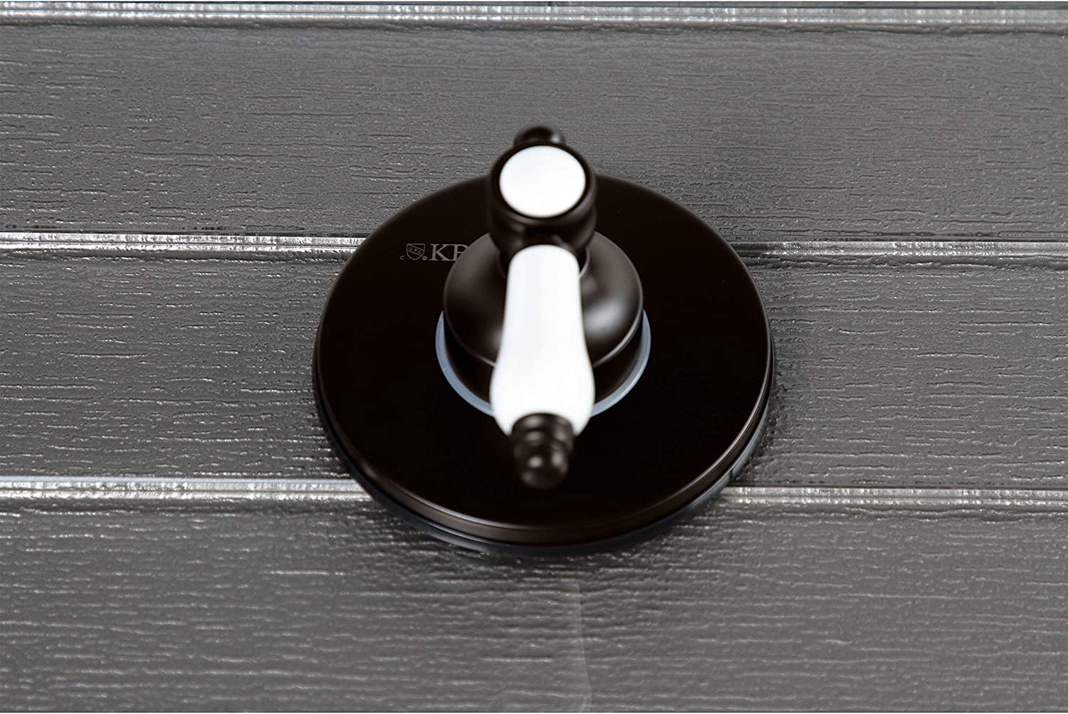 Kingston Brass KS3035BPL Bel-Air Three-Way Diverter Valve with Trim Kit, Oil Rubbed Bronze