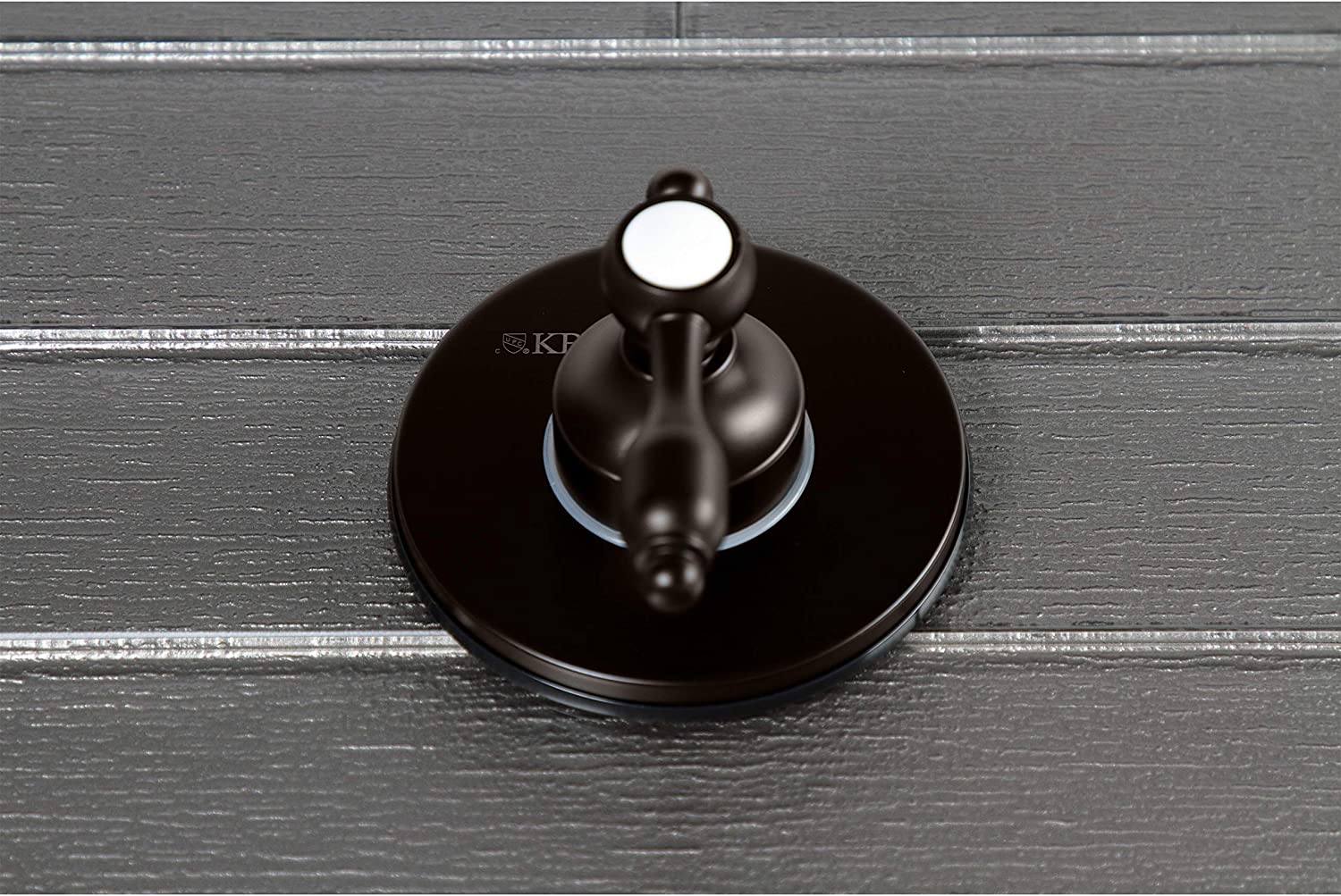 Kingston Brass KS3035TAL Tudor Three-Way Diverter Valve with Trim Kit, Oil Rubbed Bronze