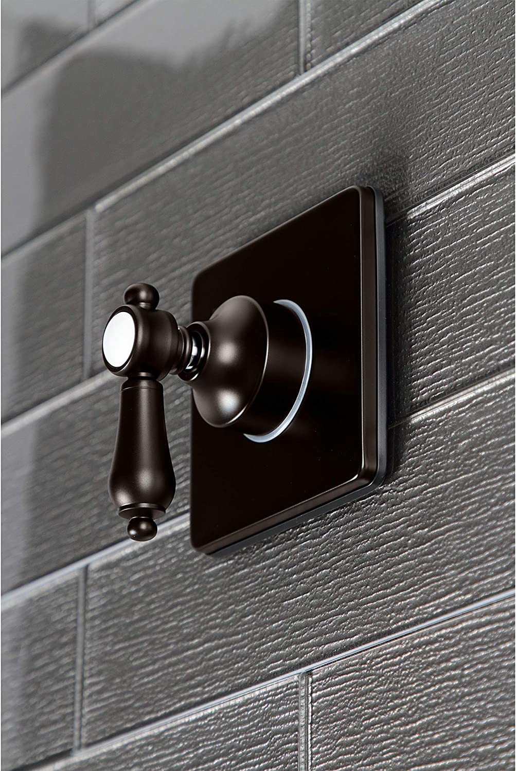 Kingston Brass KS3045BAL Heirloom Three-Way Diverter Valve with Trim Kit, Oil Rubbed Bronze