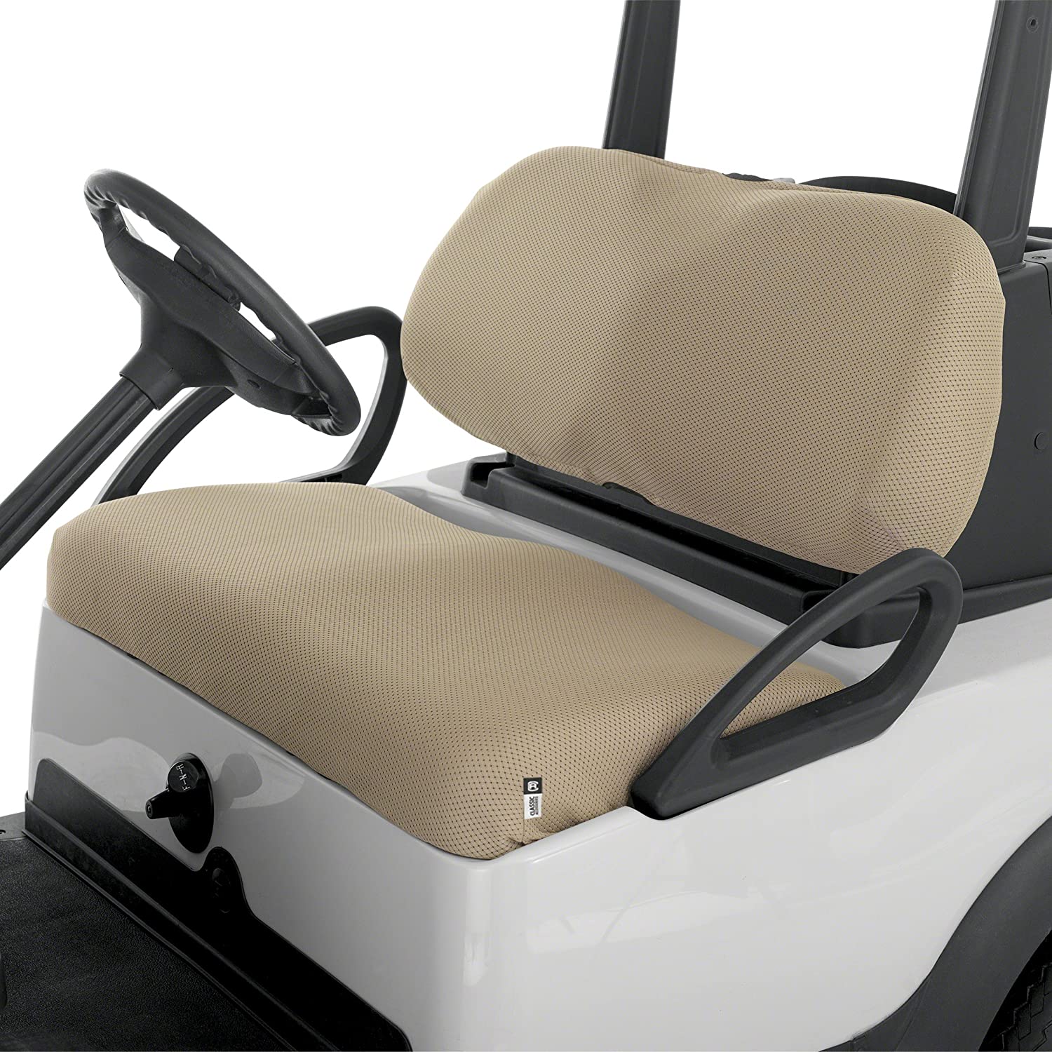 Classic Accessories Fairway Golf Cart Diamond Air Mesh Bench Seat Cover