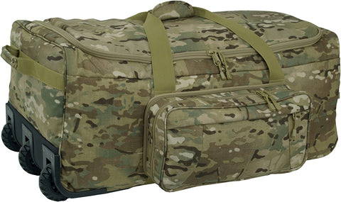 Mercury Tactical Gear Code Alpha Mini Monster Wheeled Deployment Bag Multicam, Multi Cam, One Size