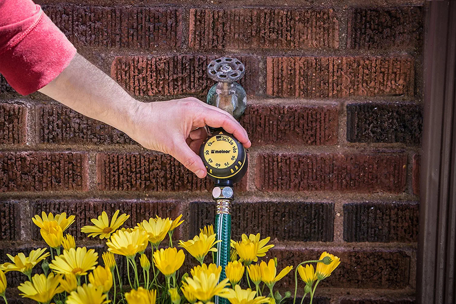 Melnor Mechanical Daily Water Timer for Outdoor Garden Hose, mechanical timer