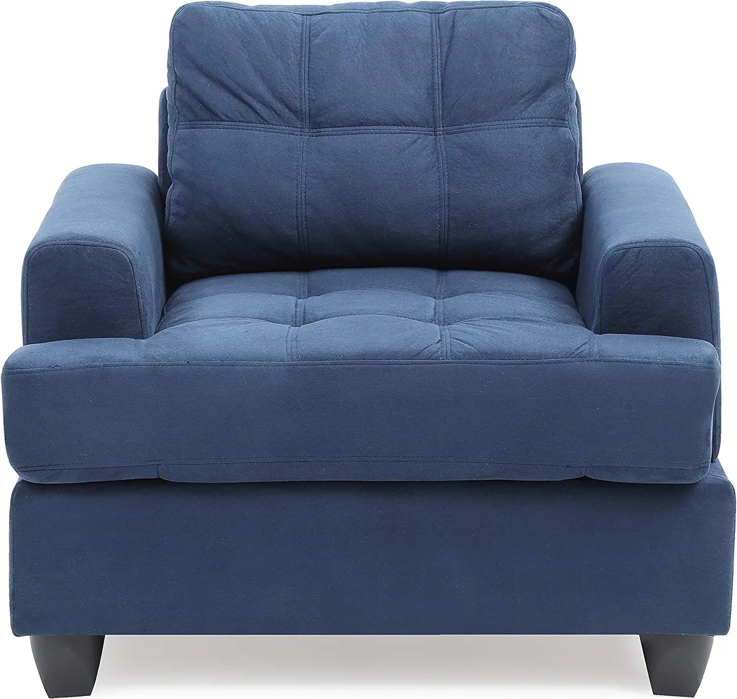 Glory Furniture G510A-C Living Room Chair, Navy Blue
