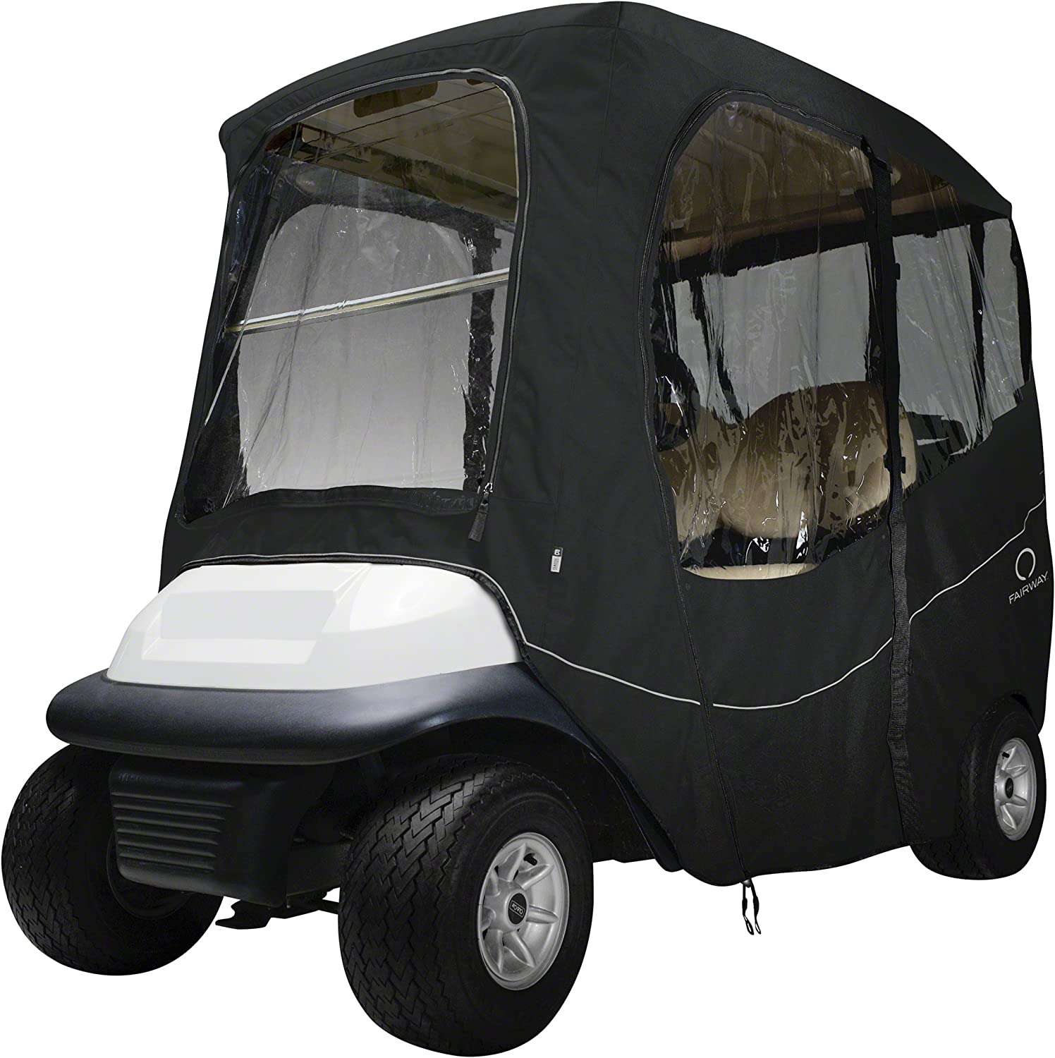 Classic Accessories Fairway Golf Cart Deluxe Enclosure