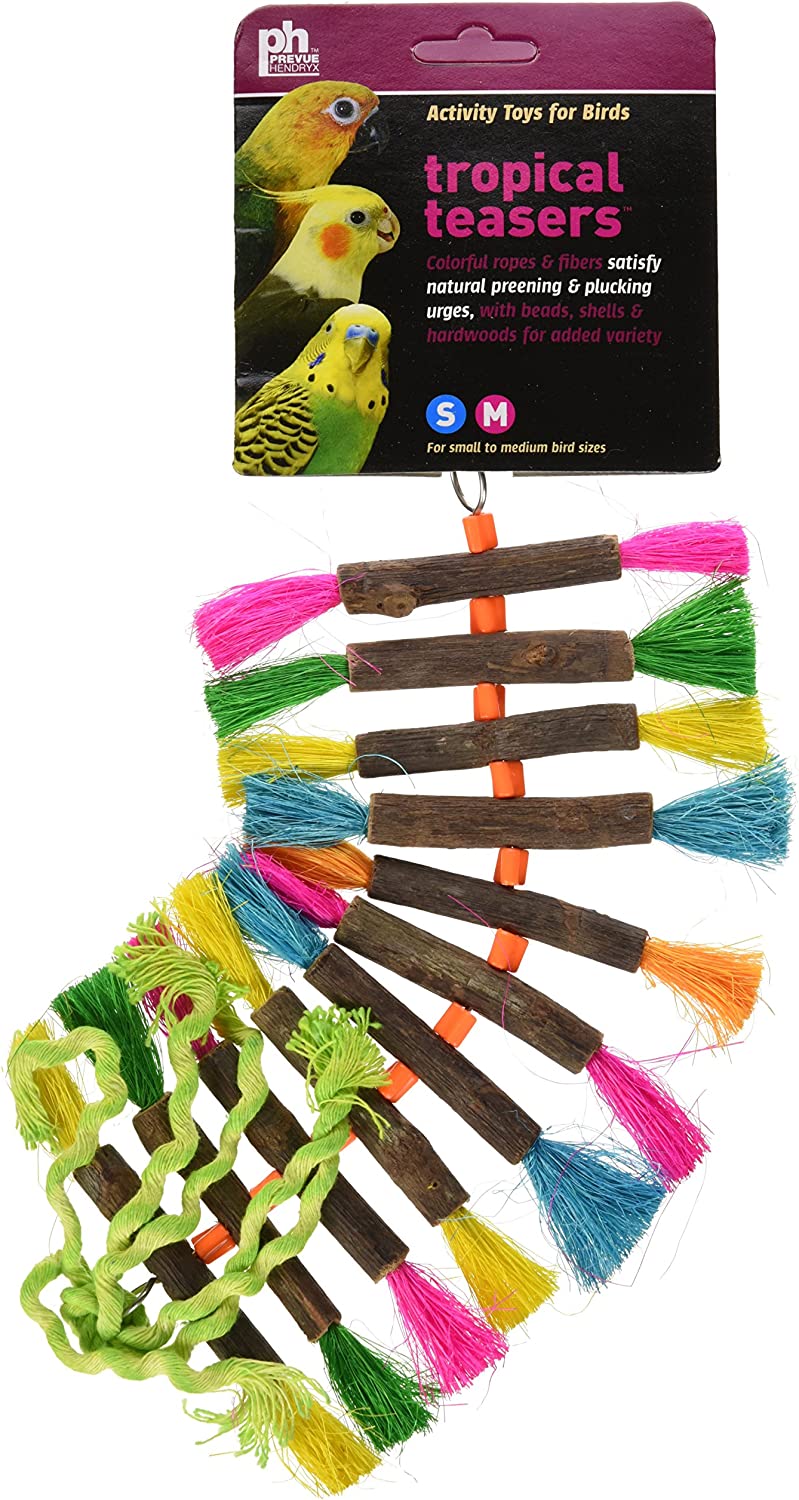 Prevue Hendryx 62506 Tropical Teasers Twisting Sticks Bird Toy