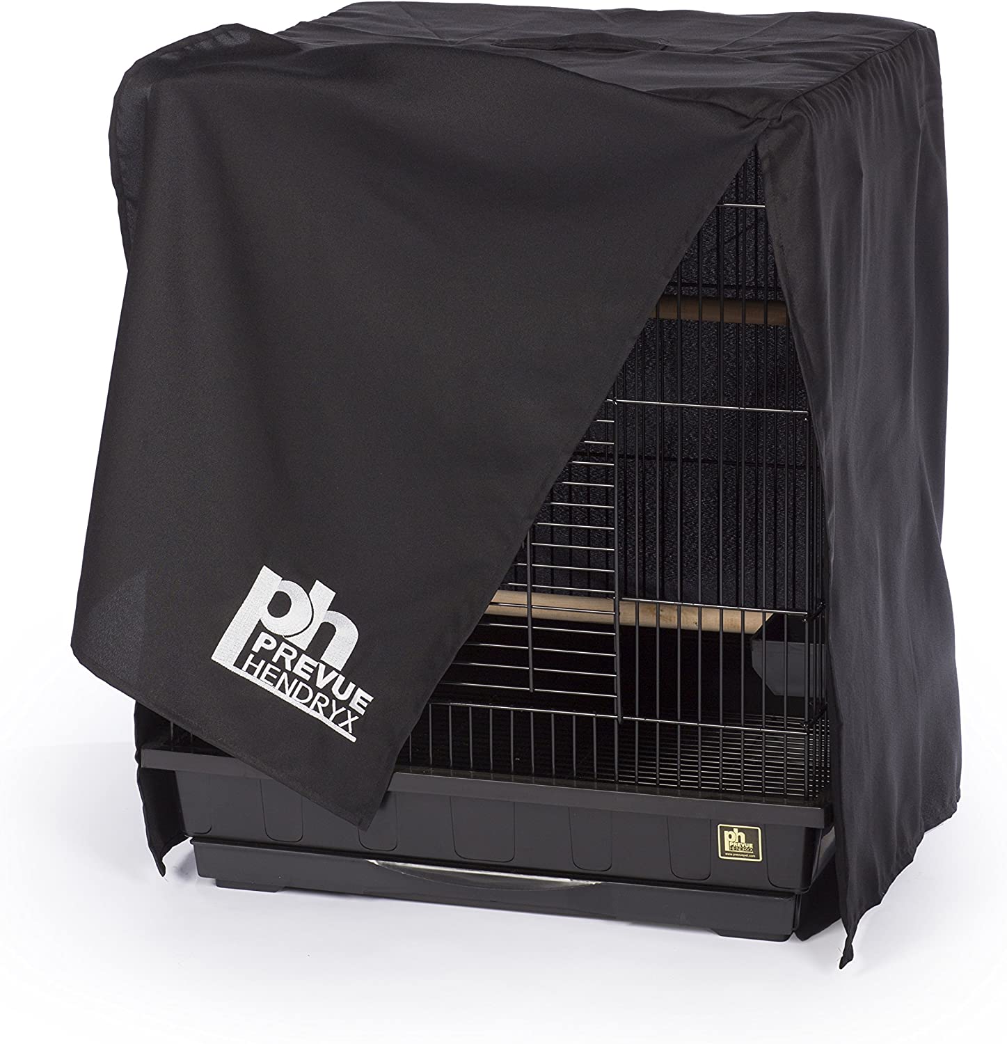 Prevue Hendryx Pet Products Universal Bird Cage Cover, Medium, Black (12502)