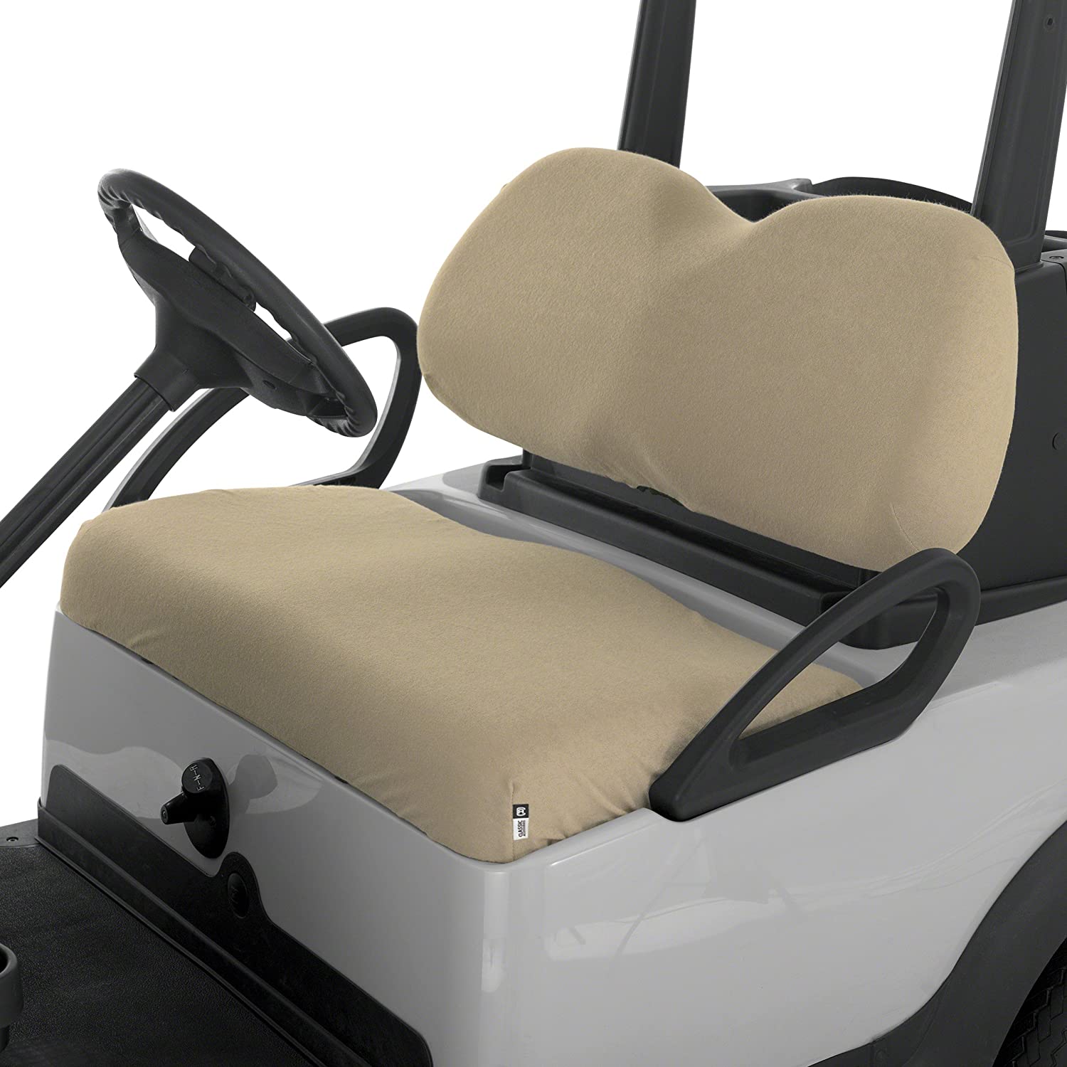 Classic Accessories Fairway Golf Cart Terry Cloth Bench Seat Cover