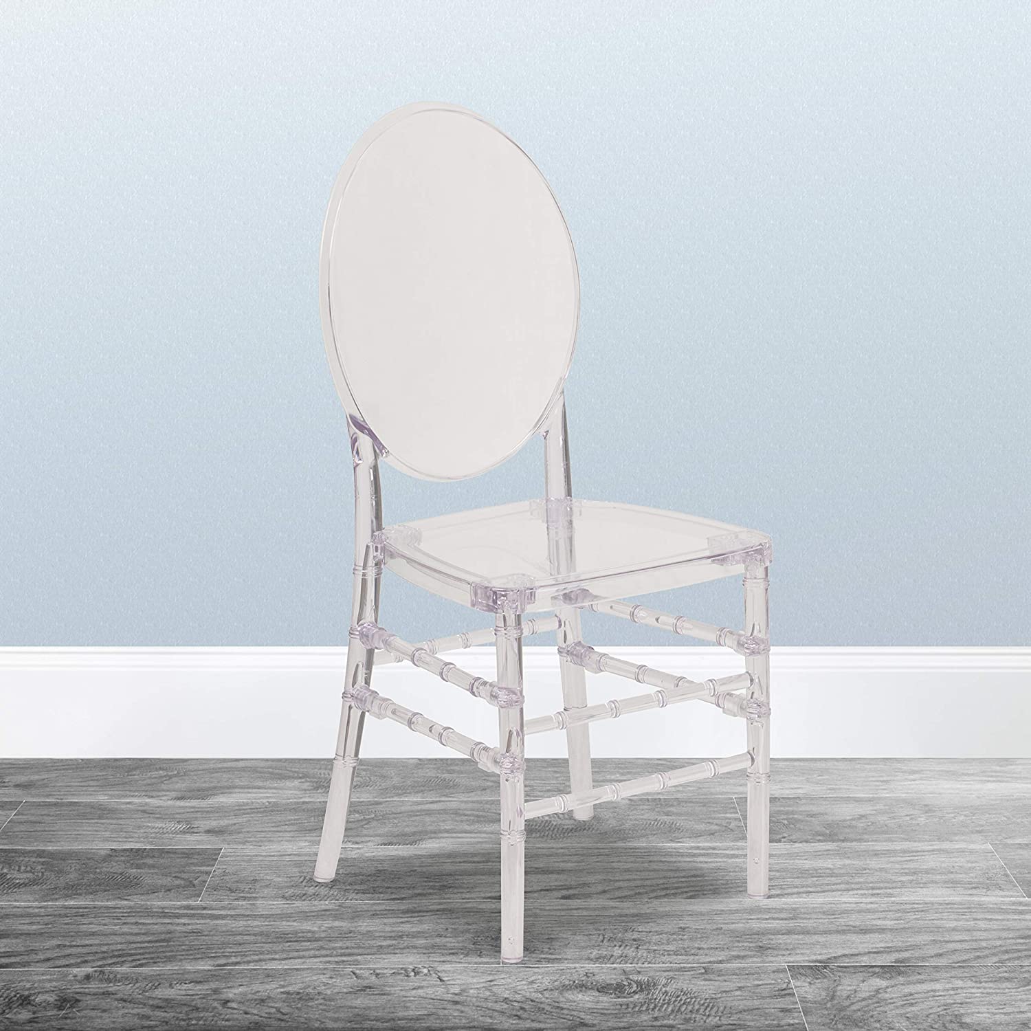 Flash Furniture Flash Elegance Crystal Ice Stacking Florence Chair
