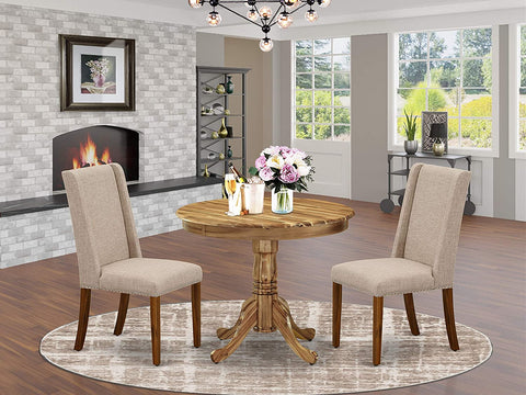East West Furniture dining set, Natural