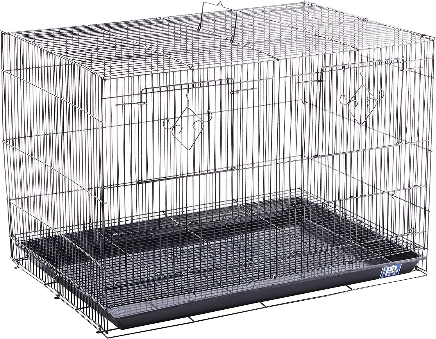 Prevue Hendryx SPF063 Divided Flight Cage, Black