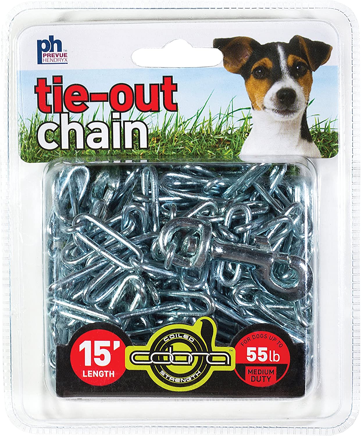 Prevue Pet Products 2114 Medium-Duty 15&#39; Tie-Out Chain