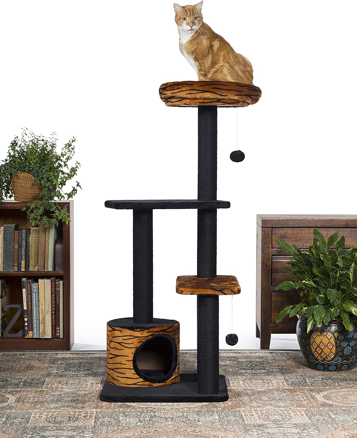 Prevue Pet Products Kitty Power Paws Tiger Tower 7303