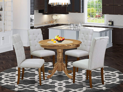 East West Furniture dining set, Natural