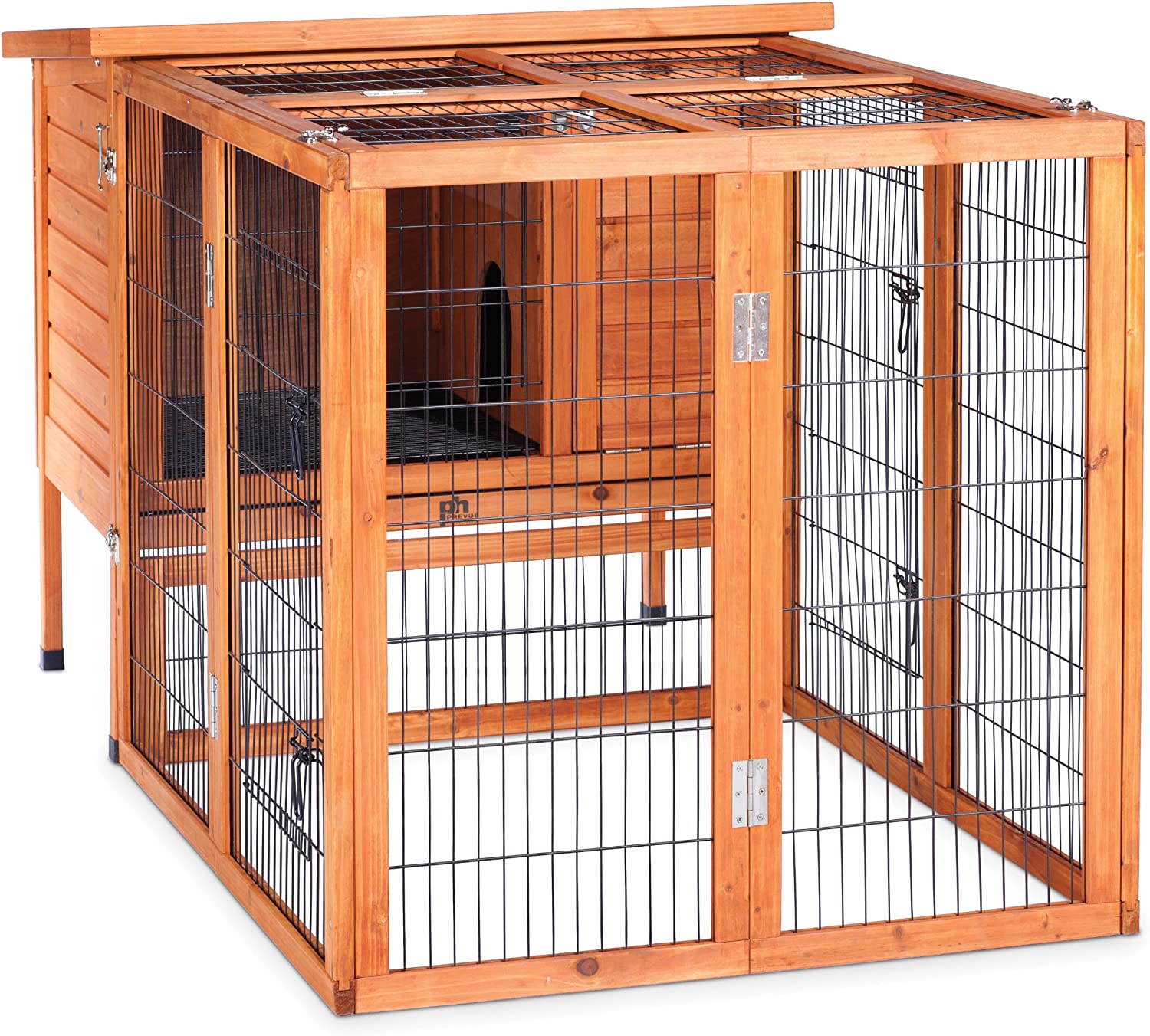 Prevue Hendryx 460PEN Pet Products Rabbit Playpen, Small, Natural