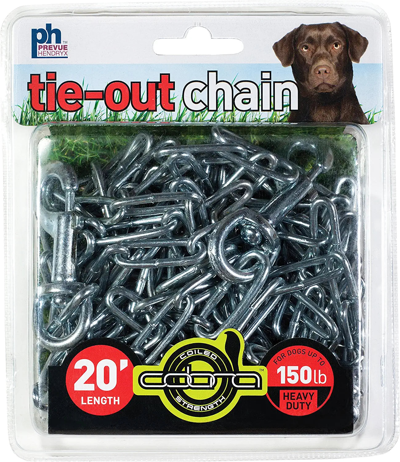 Prevue Pet Products 2117 Heavy-Duty 20&#39; Tie-Out Chain