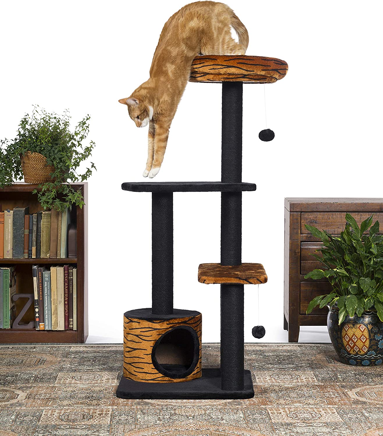 Prevue Pet Products Kitty Power Paws Tiger Tower 7303