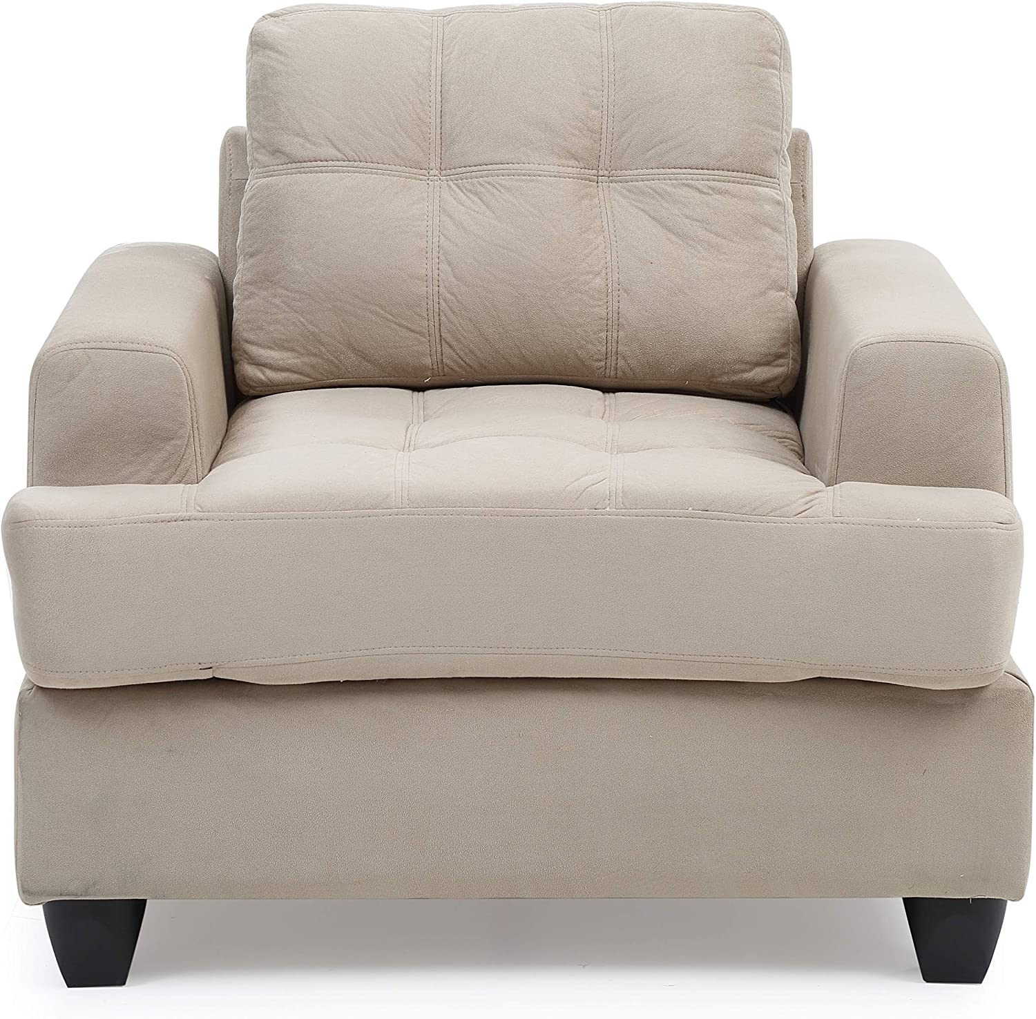 Glory Furniture G511A-C Living Room Chair, Beige
