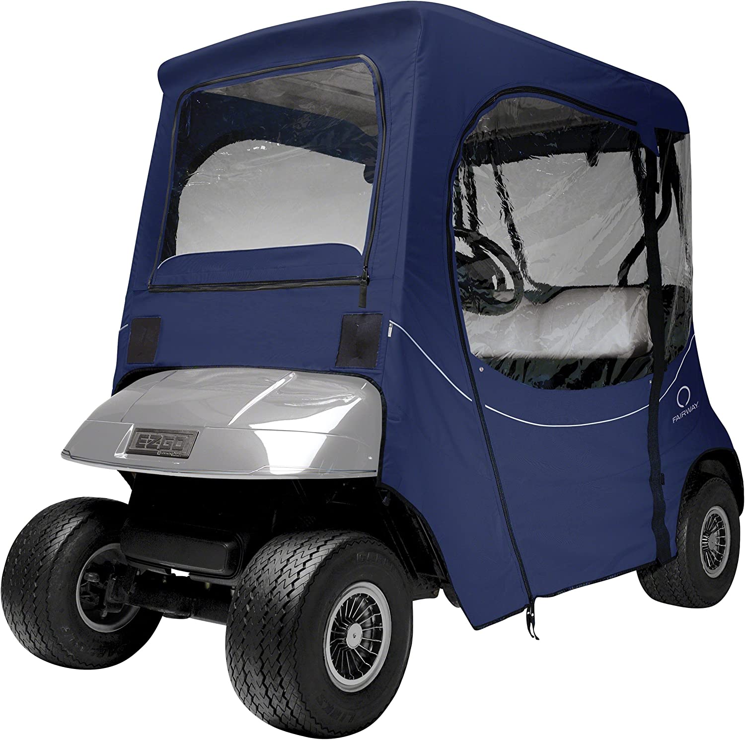 Classic Accessories Fairway Golf Cart FadeSafe Enclosure for E-Z-Go