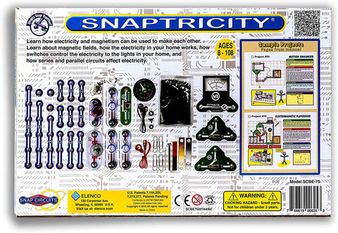 Snap Circuits Snaptricity, Electronics Exploration Kit (Stem Building), For Kids 8+