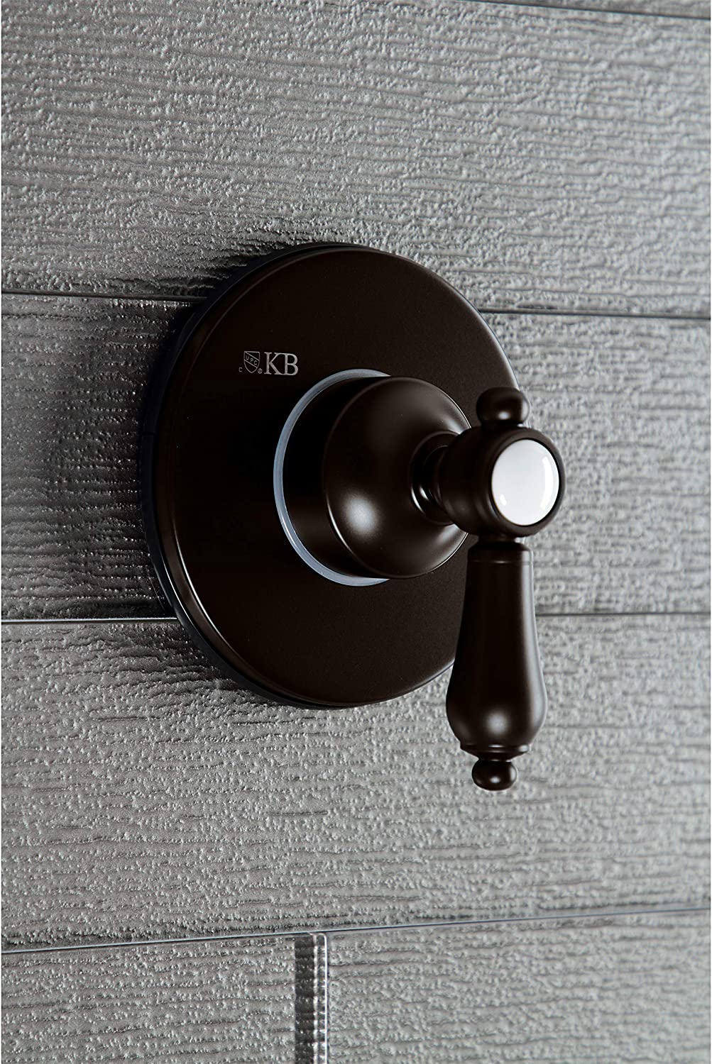 Kingston Brass KS3035BAL Heirloom Three-Way Diverter Valve with Trim Kit, Oil Rubbed Bronze