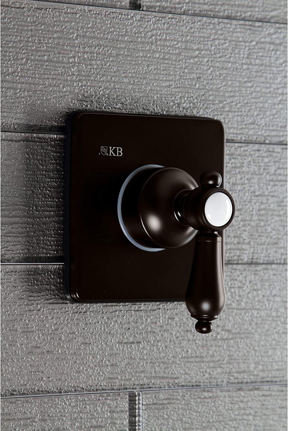 Kingston Brass KS3045BAL Heirloom Three-Way Diverter Valve with Trim Kit, Oil Rubbed Bronze