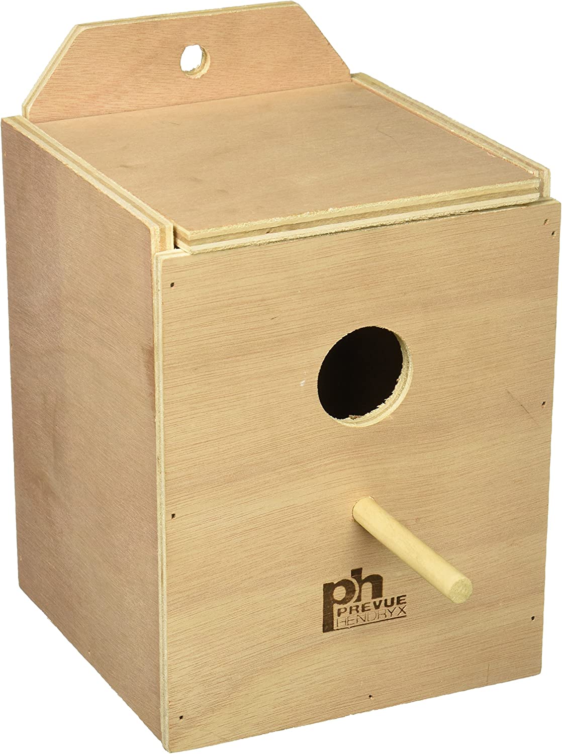 Prevue Pet Products BPV1102 Wood Inside Mount Nest Box for Birds, Lovebird