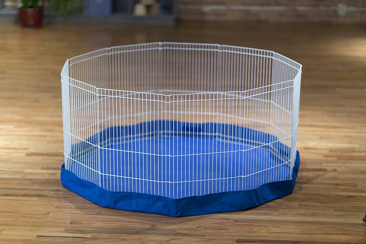 Prevue Pet Products SPV40098 Mat/Cover for 11-Panel Play Pen, Blue