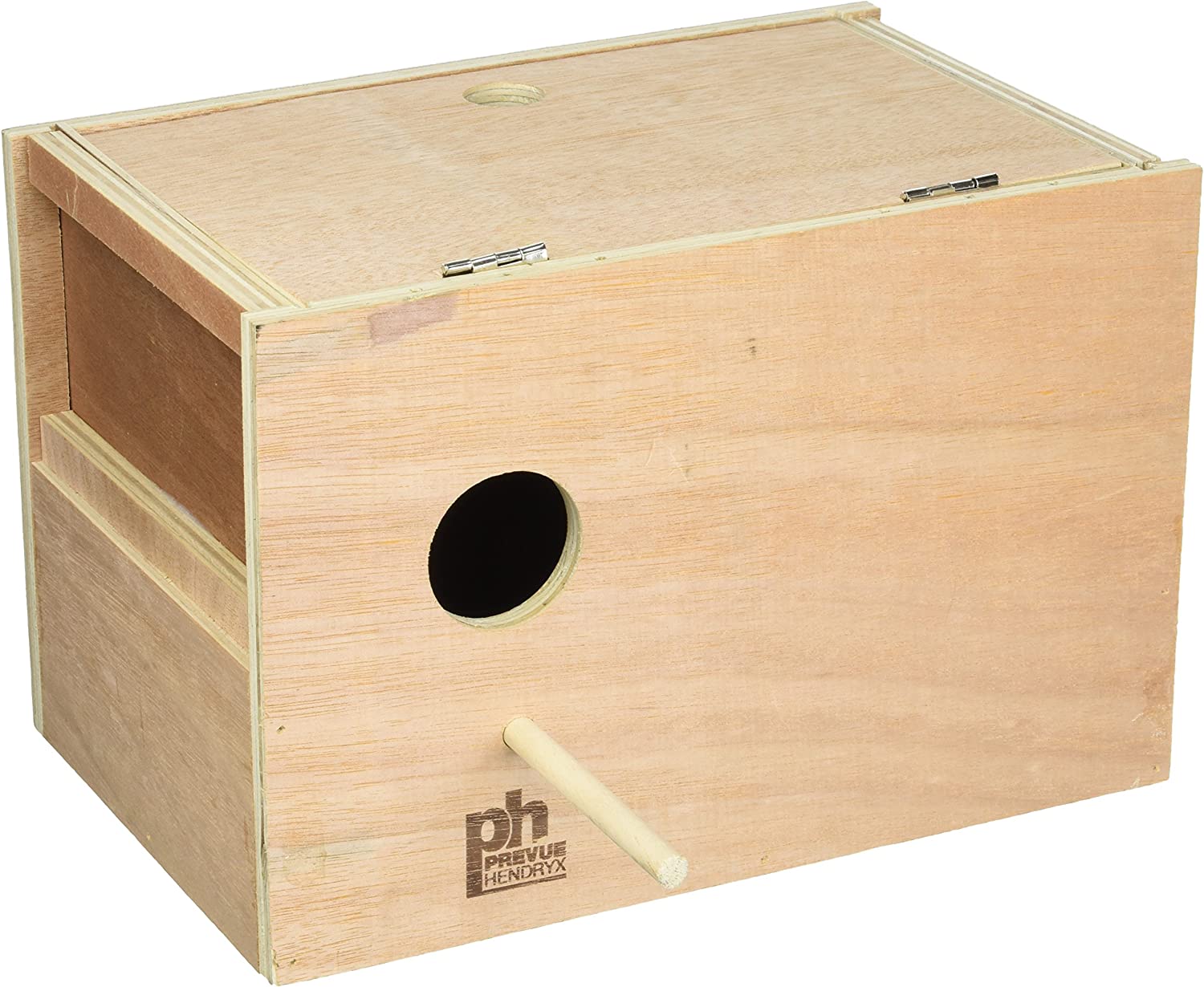Prevue Pet Products BPV1105 Outside Mount Nest Box for Parakeet, Medium