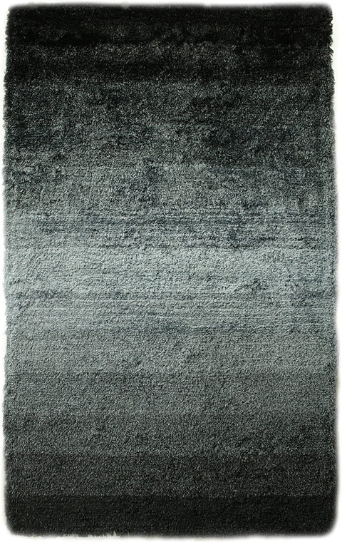 Developed in the rainbow effect in prevailing trendy color hues, this collection compliments the modern interior dcor. Furry feel polyester yarn used to articulate these rugs.