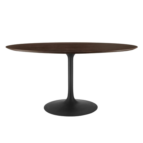 Lippa 60 Wood Oval Dining Table