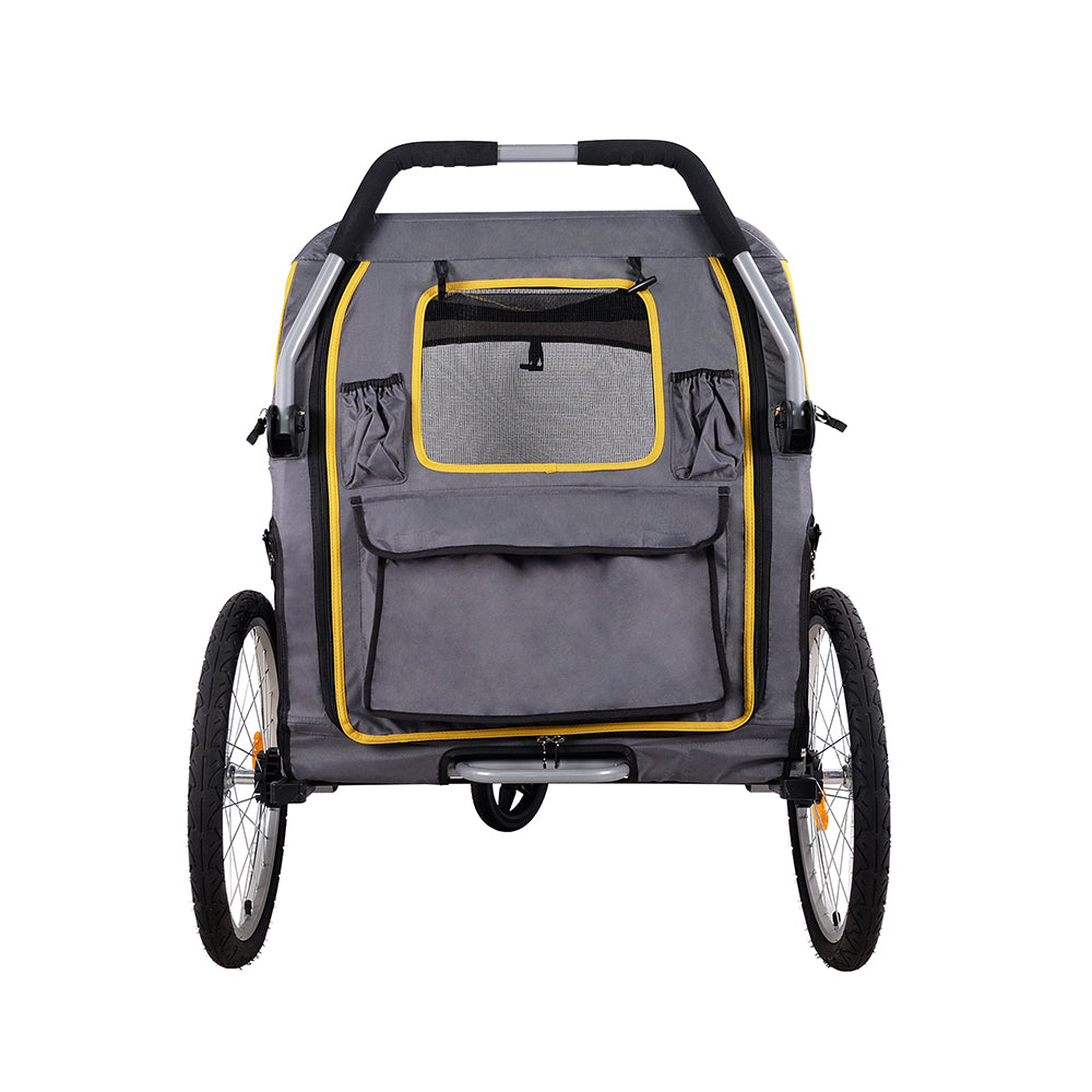 Ibiyaya Large Pet Stroller for One Large or Multiple Medium Dogs - Easy to Carry Stroller - Premium Pet Travel Accessories