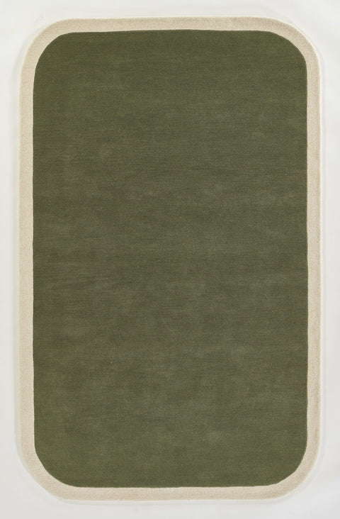 Tallulah TAL-1 Green 2Feet X 4Feet