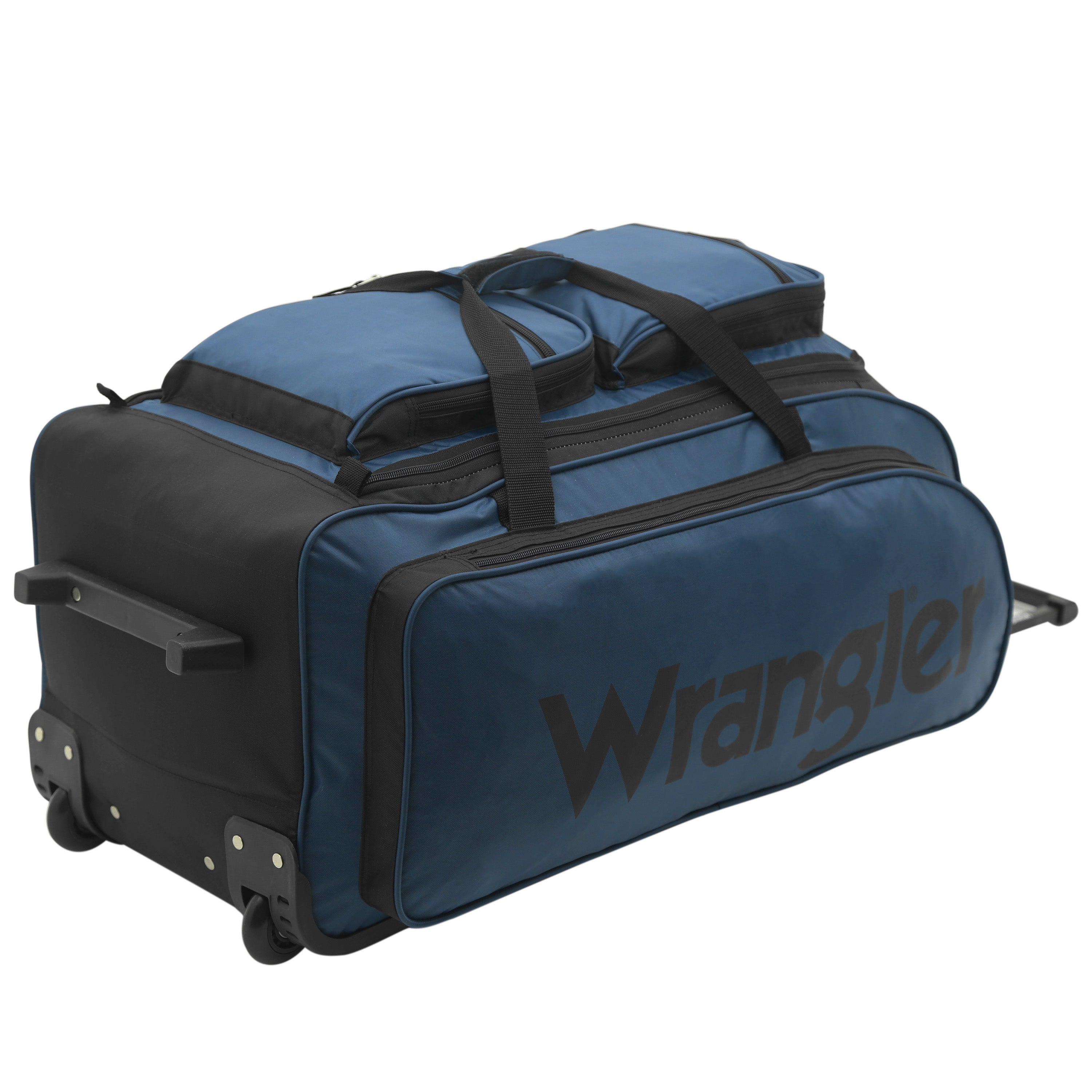 WESLEY COLLECTION 30Inch ROLLING MULTI-POCKET UPRIGHT DUFFEL