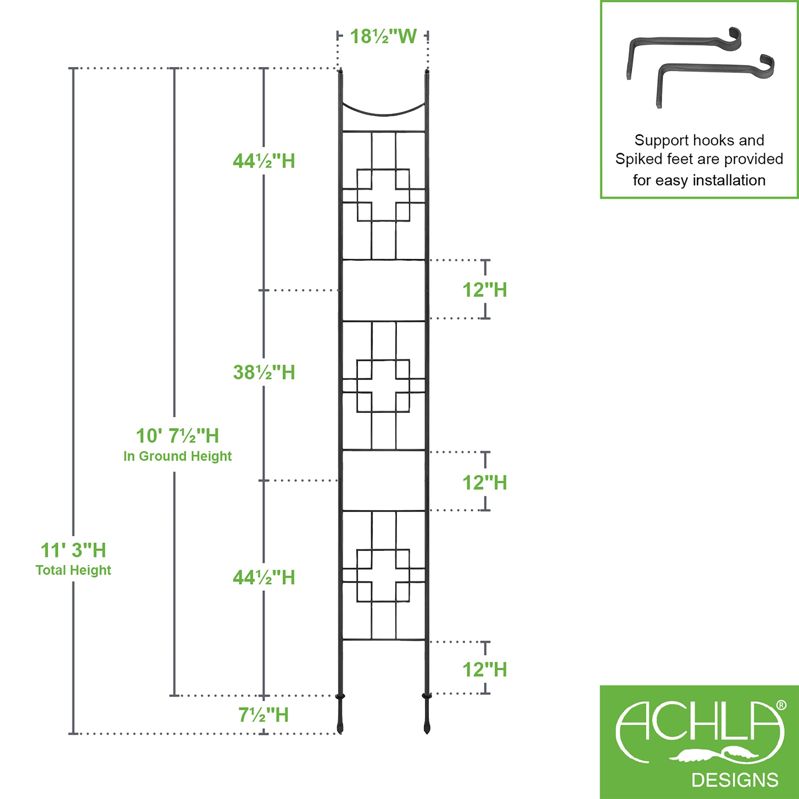 Square-on-Squares 135 inches  Slim Trellis